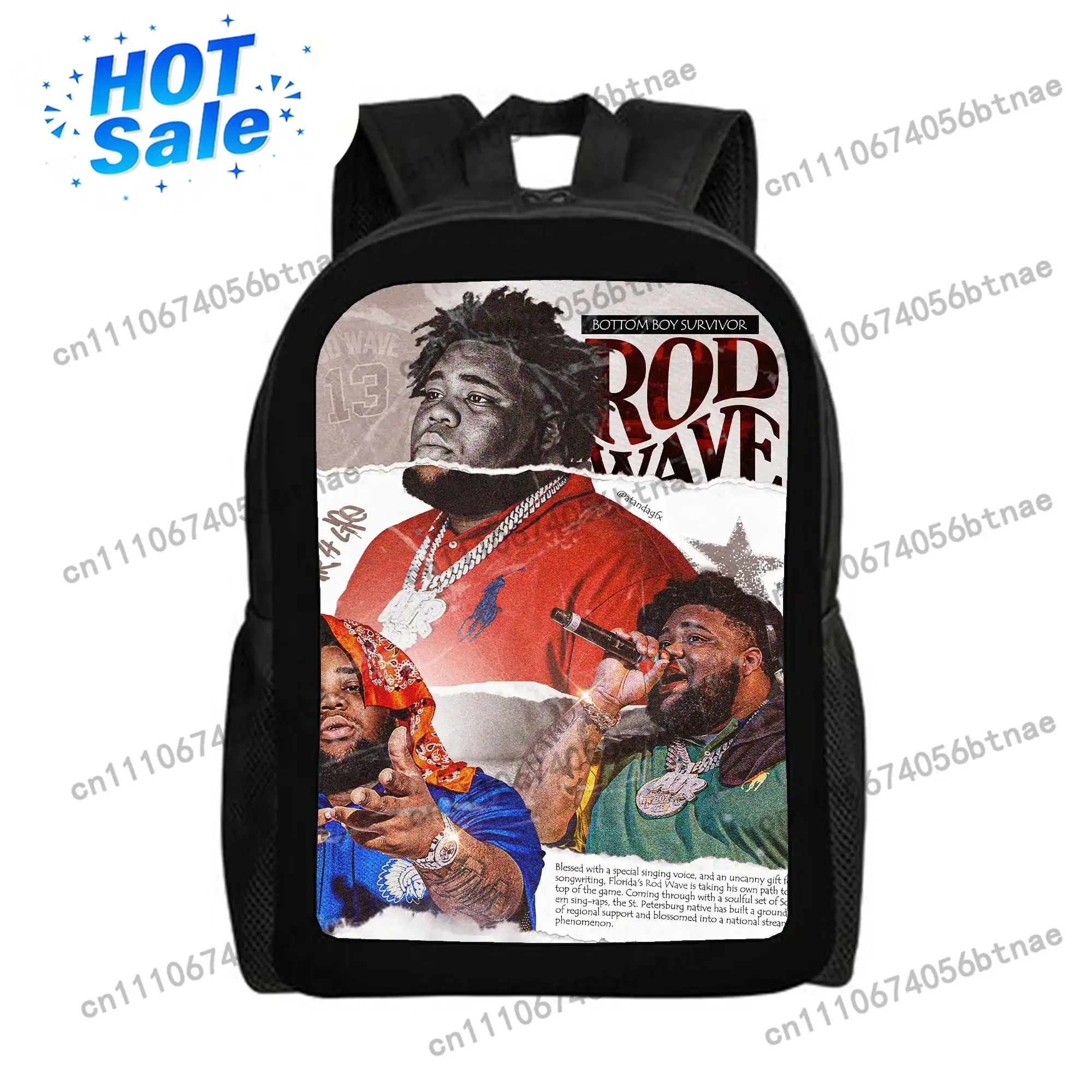 School Backpack Teen - Plecaki Rod-Wave dla dziewcząt, uroczy plecak