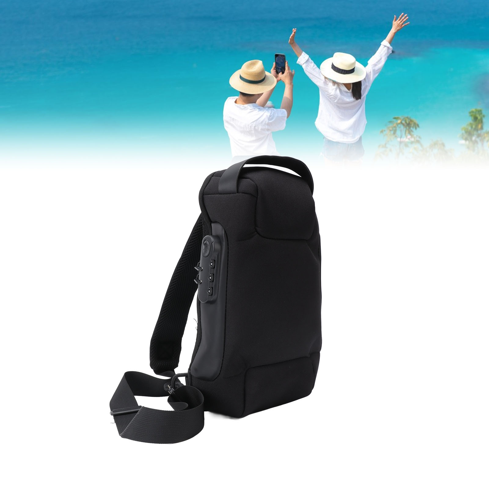 Torba na ramię z tkaniny Oxfor – Sling Backpack Shoulder recenzja i cena