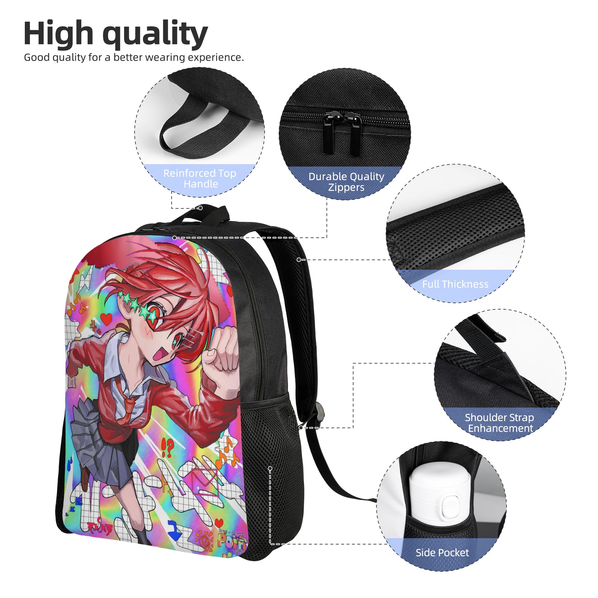 Plecak Kasane Teto Vocaloid Gi – School Backpack Teen recenzja i cena